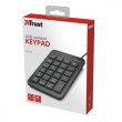 Клавіатура дротова Trust Xalas USB Numeric Keypad BLACK