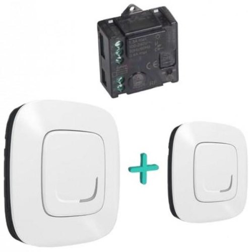 Набір упр. освітленням (мікро.реле + 2 smart-вимикача) (Valena Allure with NETATMO) [Білий]
