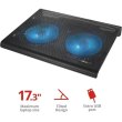 Підставка для ноутбука Trust Azul (17.3') BLUE LED Black