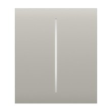 Кнопка центральна для двоклавішного вимикача CenterButton 2-gang for LightSwitch, Jeweler, бездротовий, oyster