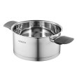 Каструля ARDESTO Gemini, скляна кришка, 2.1 л, нержавіюча сталь