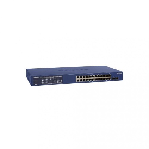 Комутатор NETGEAR GS724TPP 24x1GE PoE+(380Вт), 2xSFP, керований