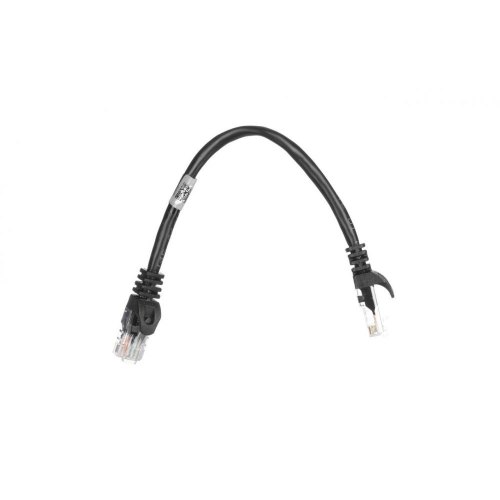 Патч-корд 2E Cat 5e, UTP, RJ45, 26AWG ,7/0.16 CCA, 0.20m, PVC, Black