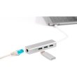 Концентратор DIGITUS DIGITUS USB-C - USB 3.0 3 Port Hub + Gigabit Ethernet