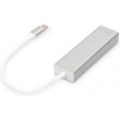 Концентратор DIGITUS DIGITUS USB-C - USB 3.0 3 Port Hub + Gigabit Ethernet