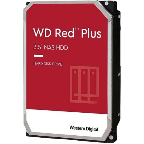 Жорсткий диск WD Red Plus NAS 6TB 3.5' 5400 256MB SATA