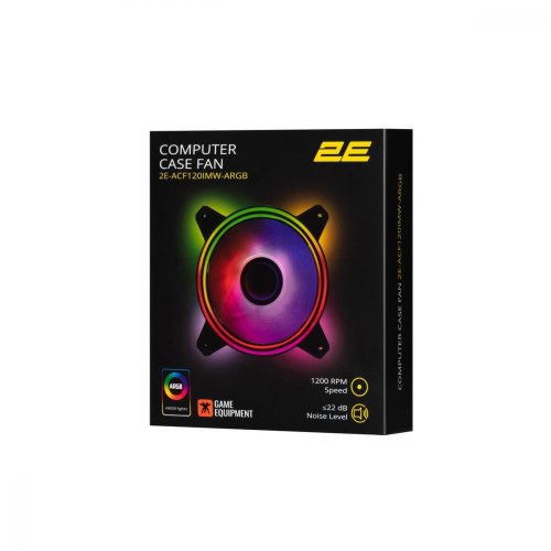 Кулер для корпусу, 2E AIR COOL INFINITY M ACF120IMW-ARGB