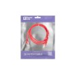 Патч-корд 2E Cat 5e, UTP, RJ45, 26AWG ,7/0.16 CCA, 1.20 m, PVC, Red