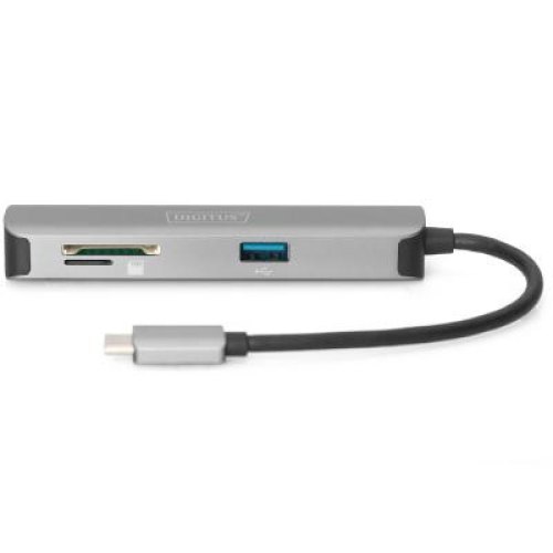 Док-станція DIGITUS Travel USB-C, 5 Port