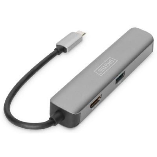 Док-станція DIGITUS Travel USB-C, 5 Port