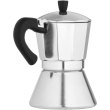 Гейзерна кавоварка ARDESTO Gemini Piemonte, 6 чашок, алюміній