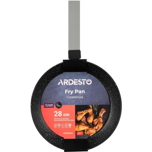 Сковорода ARDESTO Ardesto Gemini Marmo 28 см, cірий, алюміній