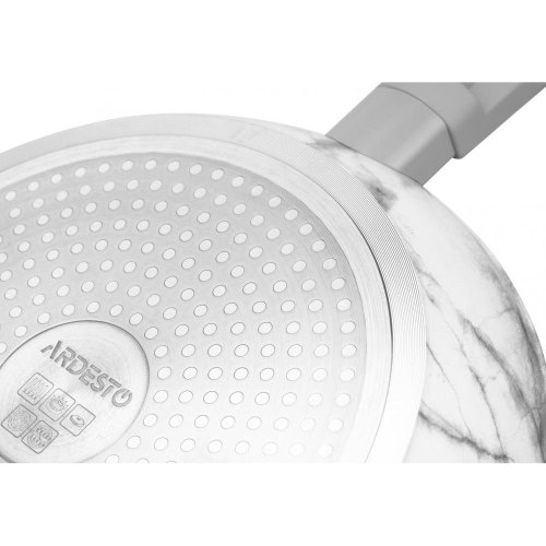 Сковорода ARDESTO Ardesto Gemini Marmo 28 см, cірий, алюміній