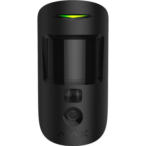Датчик руху з камерою MotionCam, PhOD,Бездротовий, Jeweller, Чорний