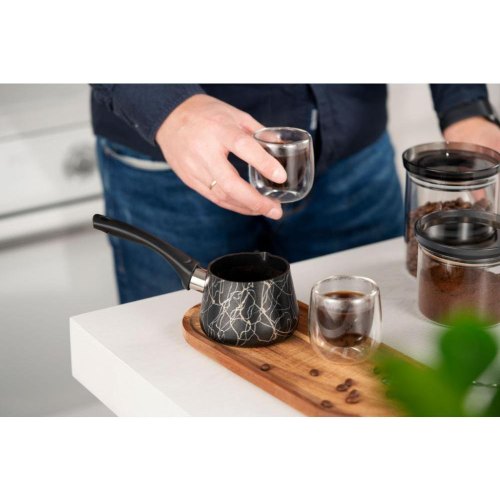 Турка ARDESTO BLACK MARS, 0.35 л, граніт, бакелітова ручка