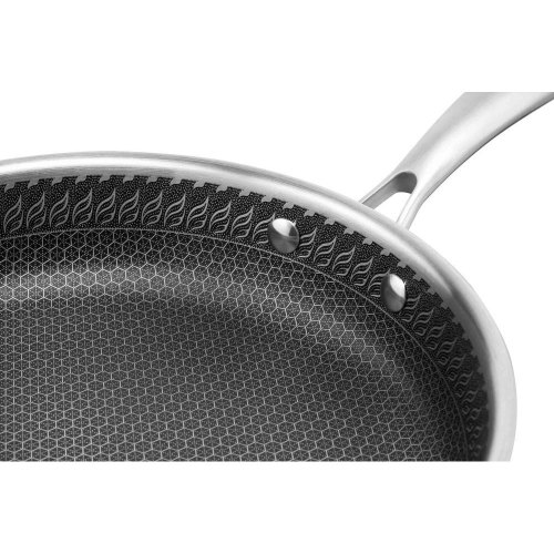 Сковорода ARDESTO Black Mars Avior 26 см, нержавіюча сталь Triply