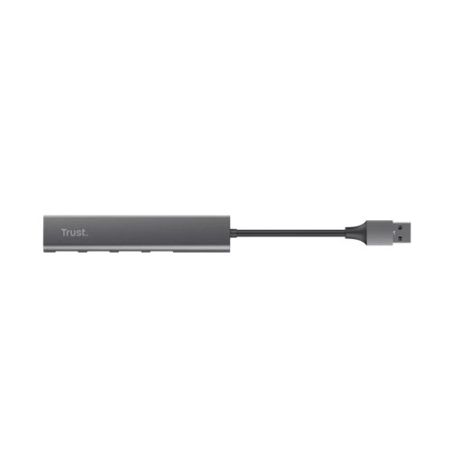 USB-хаб Trust Halyx 4-Port USB-A 3.2 Grey
