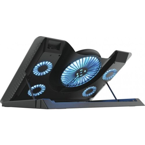 Підставка для ноутбука Trust GXT 1125 Quno (17.3') BLUE LED Black