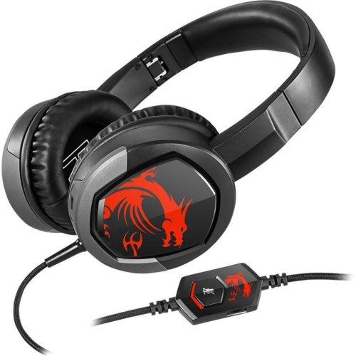 Навушники дротові MSI Immerse GH30 Immerse Stereo Over-ear Gaming Headset V2