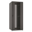 Шафа ZPAS 19 42U 800x1000, перфор.двері WZ-IT-428010-44AA-4-161-FP, чорна
