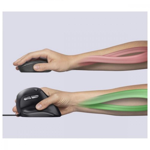 Мишка дротова Trust Trust Bayo Vertical ergonomic ECO BLACK
