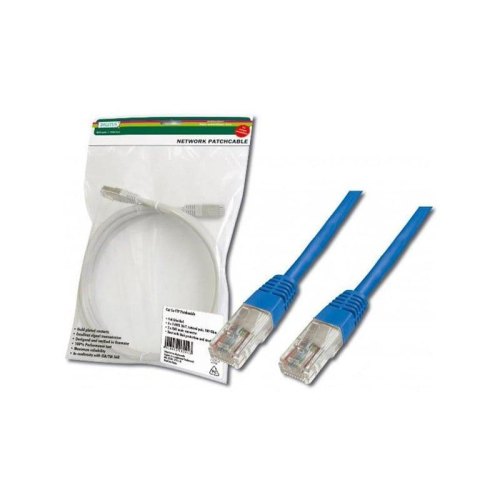 Патч-корд Digitus CAT 5e UTP, 5м, AWG 26/7, синего цвета