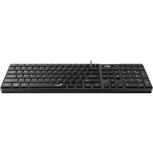 Комплект дротовий (клавіатура+мишка) Genius C-126 SlimStar USB Black Ukr