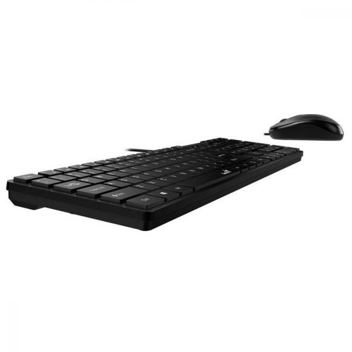 Комплект дротовий (клавіатура+мишка) Genius C-126 SlimStar USB Black Ukr
