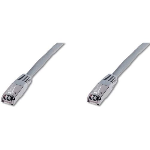 Патч-корд Digitus CAT 5e SF-UTP, 20м, AWG 26/7, серого цвета