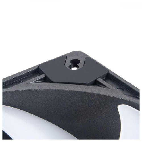 Кулер для корпусу SilverStone Vista VS140B ARGB, 140мм, 1600rpm, 4pinPWM, 3pin +5VARGB, 30.8dBa, чорний