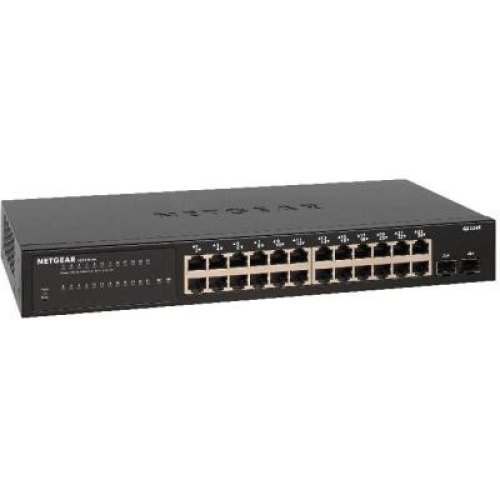 Комутатор NETGEAR GS324T 24x1GE, 2xSFP, керований