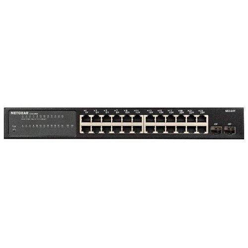 Комутатор NETGEAR GS324T 24x1GE, 2xSFP, керований