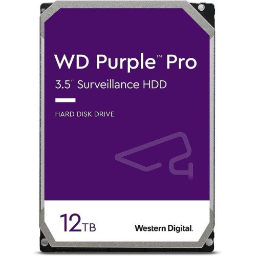 Жорсткий диск WD Purple Pro Surveillance 3.5' SATA 3.0 12TB 7200 256MB