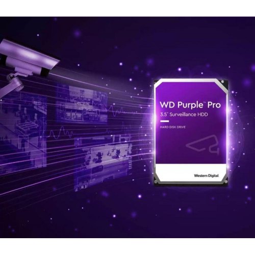Жорсткий диск WD Purple Pro Surveillance 3.5' SATA 3.0 12TB 7200 256MB
