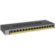 Комутатор NETGEAR GS116LP 16x1GE PoE+(76Вт), FlexPoE, некерований