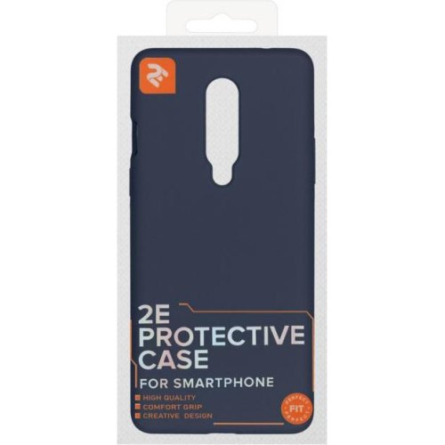 Чохол 2E Basic для OnePlus 8 (IN2013), Solid Silicon, Midnight Blue
