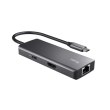 USB-хаб Trust Dalyx  6-in-1 USB-C Multi-port Dock Aluminium
