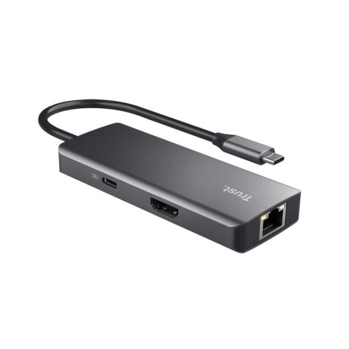 USB-хаб Trust Dalyx  6-in-1 USB-C Multi-port Dock Aluminium