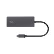 USB-хаб Trust Dalyx  6-in-1 USB-C Multi-port Dock Aluminium