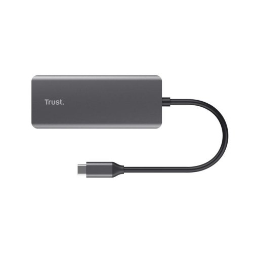 USB-хаб Trust Dalyx  6-in-1 USB-C Multi-port Dock Aluminium
