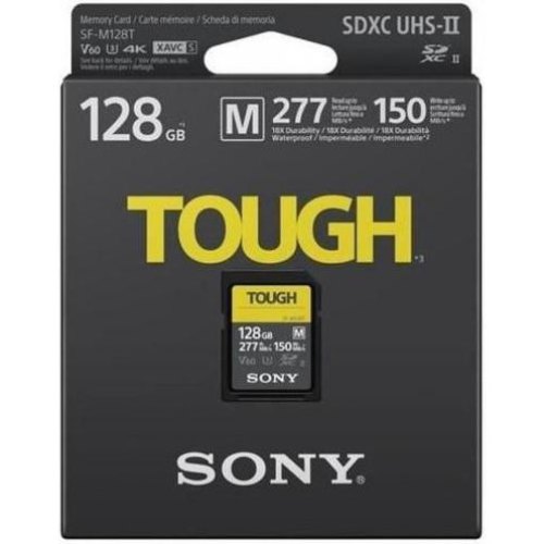 microSDXC  Sony 128GB SDXC C10 UHS-II U3 V60 R277/W150MB/s Tough