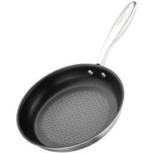 Сковорода ARDESTO Gemini Gazzo 24 см, сірий, нержавіюча сталь