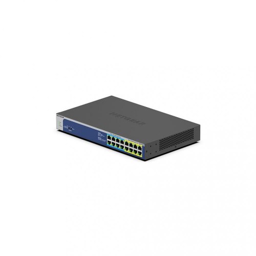 Комутатор NETGEAR GS516UP 8xGE PoE++, 8xGE PoE+(380W), некерований