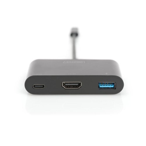 Адаптер DIGITUS USB-C - HDMA, 2xUSB