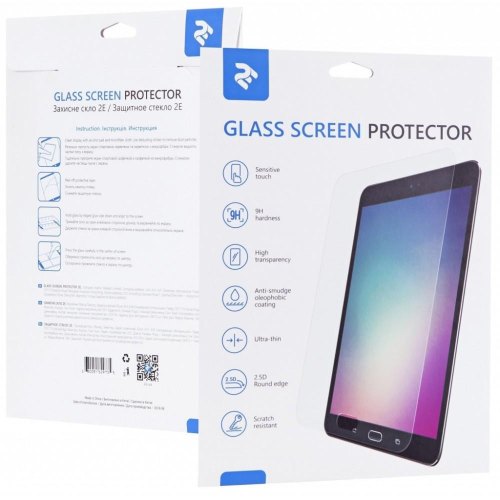 Захисне скло 2E для Lenovo Tab P11, 11', (2021), 2.5D, Clear