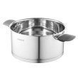 Каструля ARDESTO Gemini, скляна кришка, 3.9 л, нержавіюча сталь