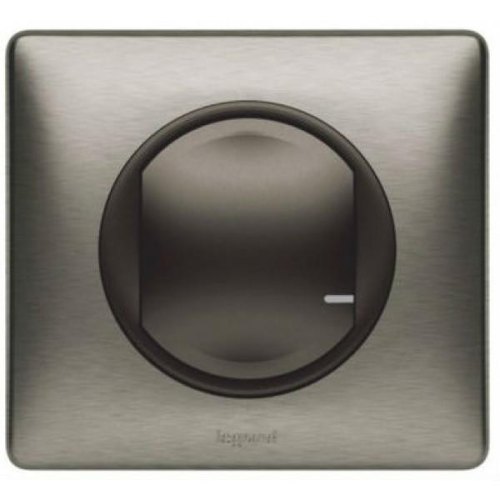 Розумний безпроводовий вимикач 1-клавішний (Celiane with NETATMO) [Графіт]