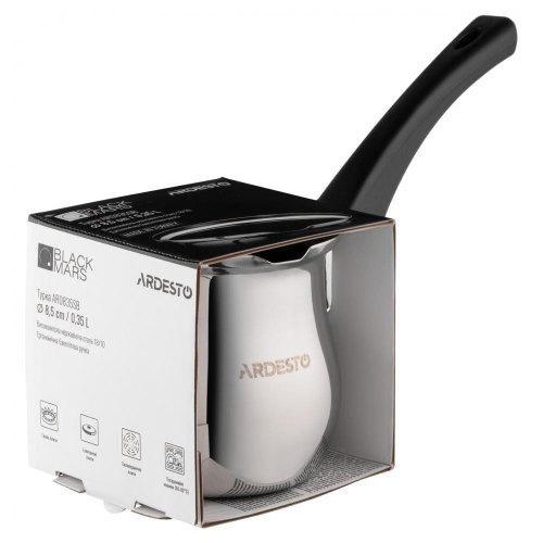 Турка ARDESTO BLACK MARS, 0.35 л, нержавіюча сталь, бакелітова ручка