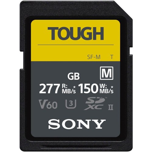 microSDXC  Sony 64GB SDXC C10 UHS-II U3 V60 R277/W150MB/s Tough