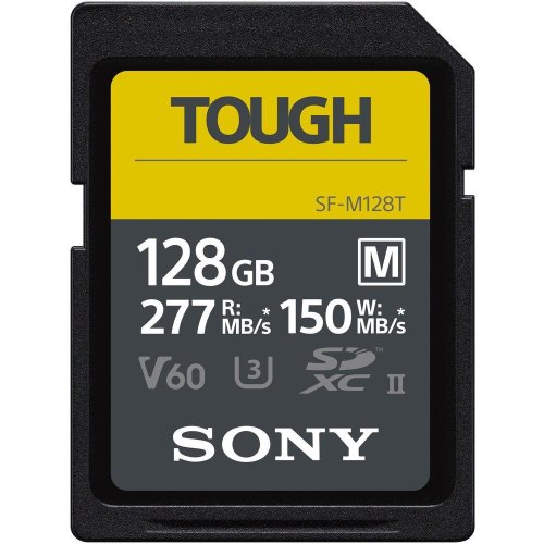 microSDXC  Sony 64GB SDXC C10 UHS-II U3 V60 R277/W150MB/s Tough